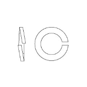 Шайбы пружинные ГОСТ 6402-70 - 2 Шайбы пружинные ГОСТ 6402-70 - фото - 2